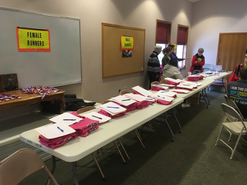 Registration and T-shirts